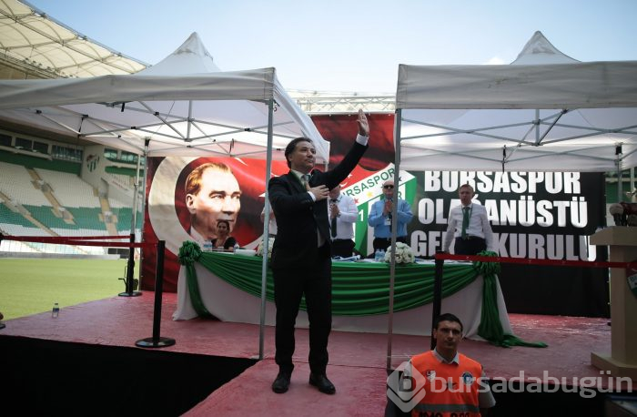 Bursaspor'un yeni başkanı Mestan oldu