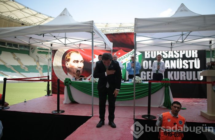 Bursaspor'un yeni başkanı Mestan oldu