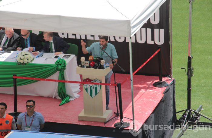 Bursaspor'un yeni başkanı Mestan oldu