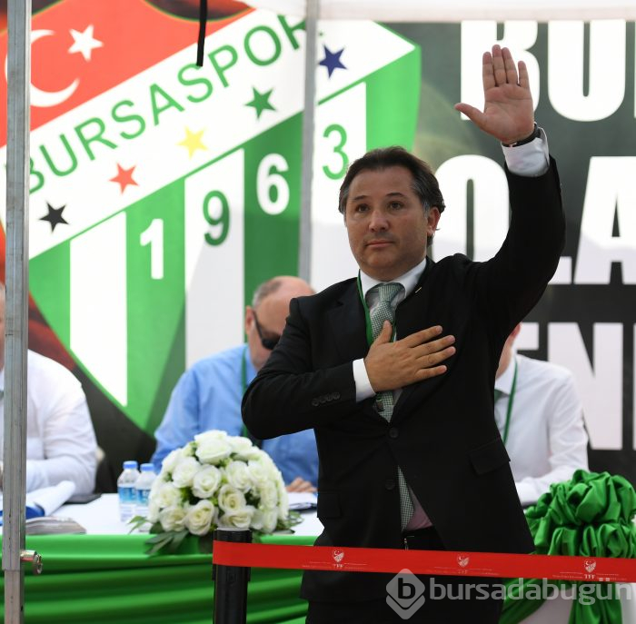 Bursaspor'un yeni başkanı Mestan oldu