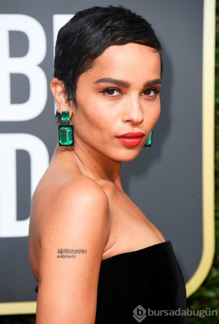 Lenny Kravitz'in kızı Zoe Kravitz: Çocukken babamdan utanırdım