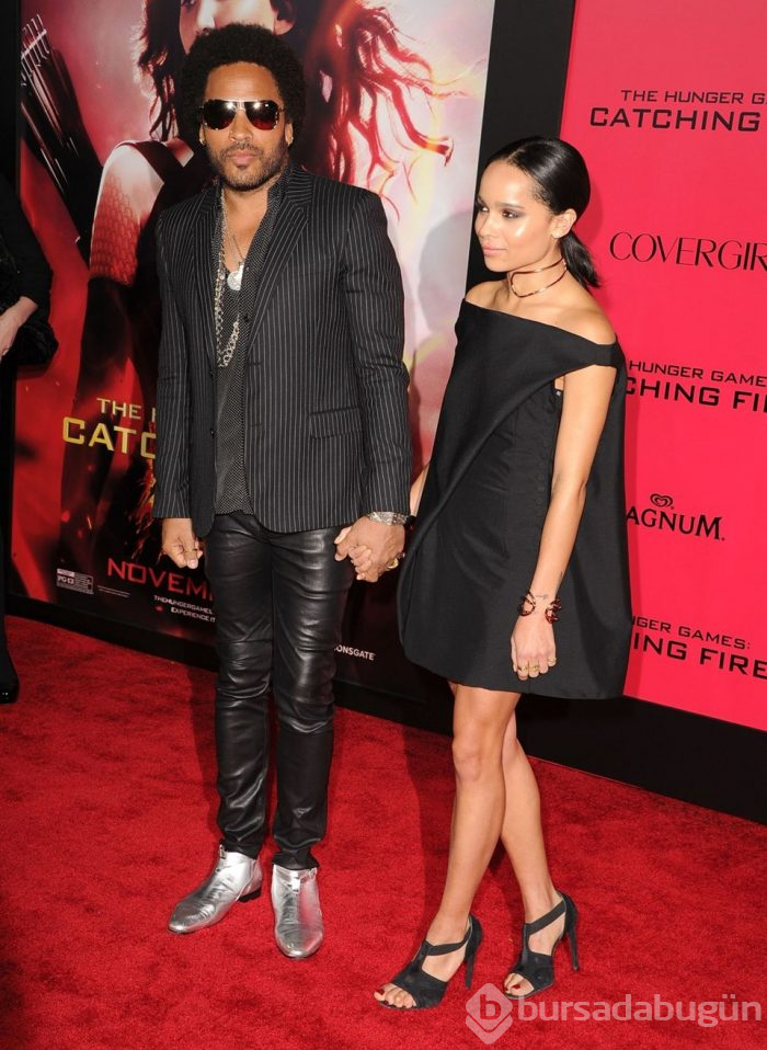 Lenny Kravitz'in kızı Zoe Kravitz: Çocukken babamdan utanırdım