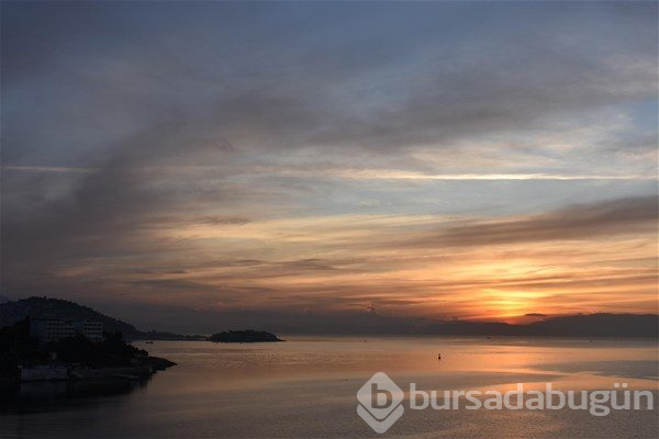 Kuşadası`nda gün batımı
