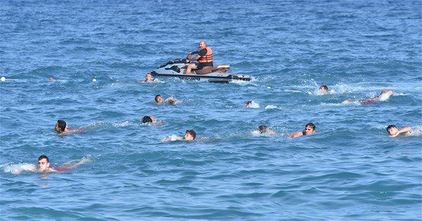 Tek kadın cankurtaran
