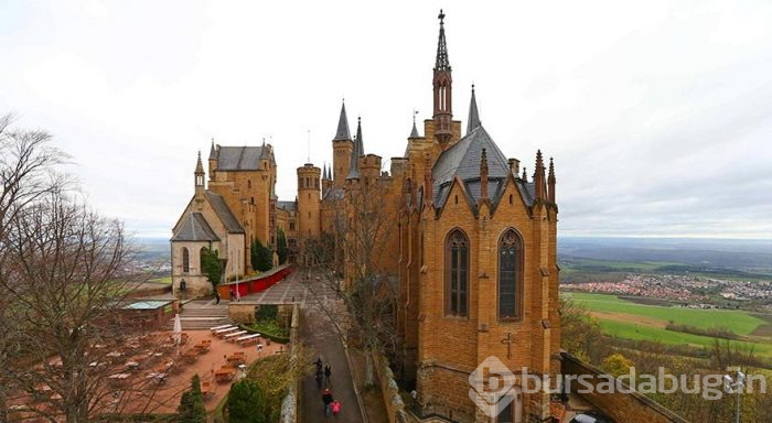 Hayaletli olduğuna inanılan Hohenzollern Kalesi