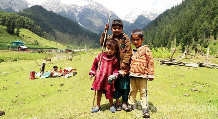 Hindistan'daki 'mini İsviçre' Pahalgam