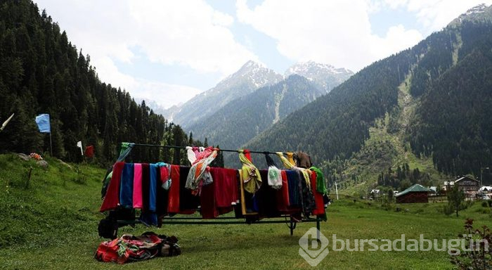 Hindistan'daki 'mini İsviçre' Pahalgam