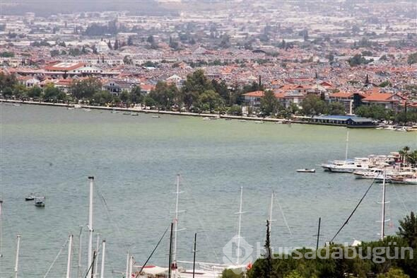 Fethiye Körfezi'nin rengi değişti
