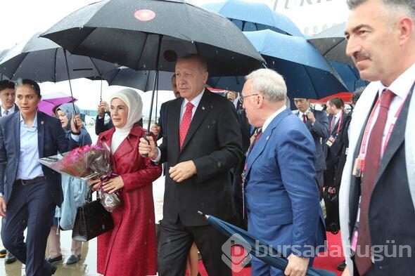 Cumhurbaşkanı Erdoğan Japonya'ya geldi
