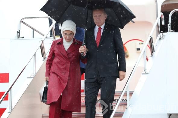 Cumhurbaşkanı Erdoğan Japonya'ya geldi
