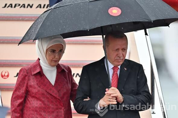 Cumhurbaşkanı Erdoğan Japonya'ya geldi
