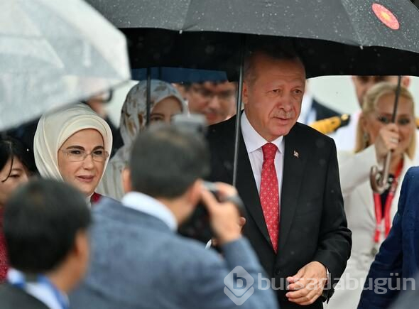 Cumhurbaşkanı Erdoğan Japonya'ya geldi
