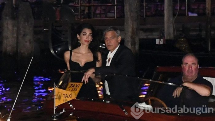 George Clooney romantik yemek sonrası mutfağa girdi