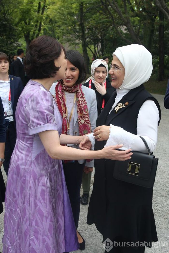 Liderlerin eşleri G20'de buluştu
