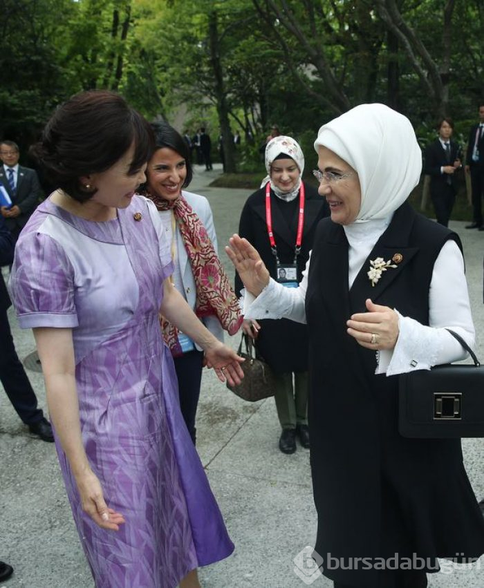 Liderlerin eşleri G20'de buluştu
