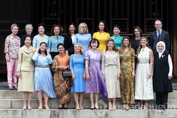 Liderlerin eşleri G20'de buluştu
