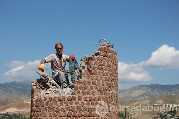 Karar verildi... 15 metrelik minareyi böyle yıkıyor
