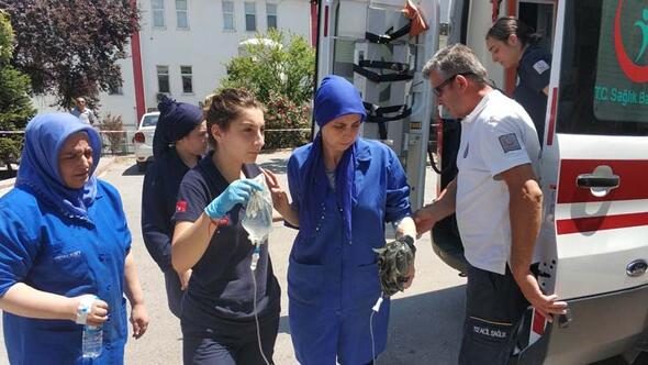 Fabrikada dumandan etkilenen 23 işçi hastaneye kaldırıldı
