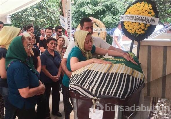 Babasının öldürdüğü doktor Gülnur'a acı veda
