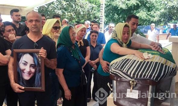 Babasının öldürdüğü doktor Gülnur'a acı veda
