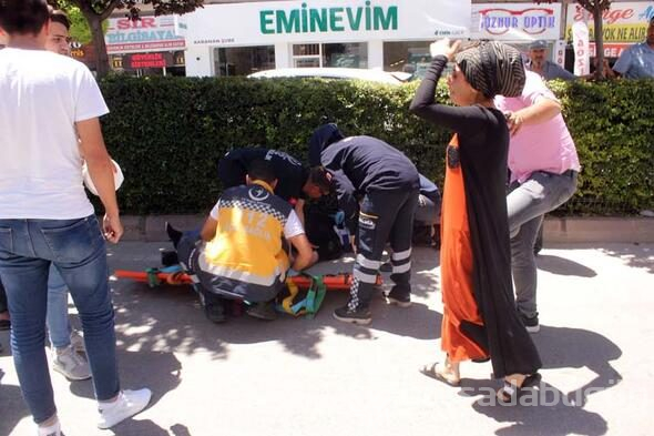 Gözyaşlarına boğuldu