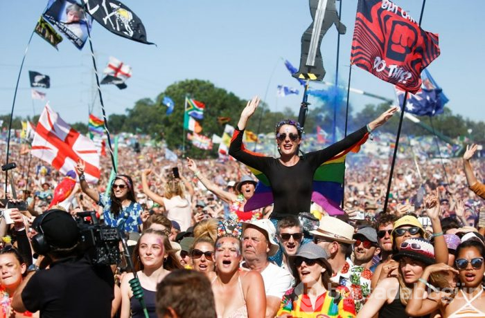 Glastonbury Festivali'nin ardında çöp dağı kaldı