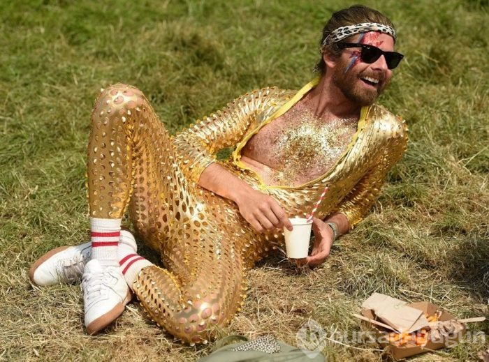 Glastonbury Festivali'nin ardında çöp dağı kaldı