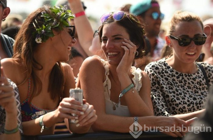Glastonbury Festivali'nin ardında çöp dağı kaldı