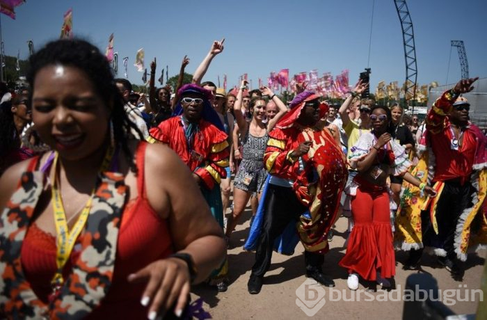 Glastonbury Festivali'nin ardında çöp dağı kaldı