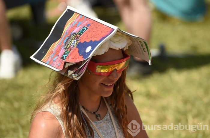 Glastonbury Festivali'nin ardında çöp dağı kaldı
