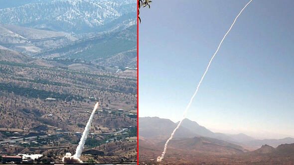 PKK hedefleri 'Bora' ile vuruluyor
