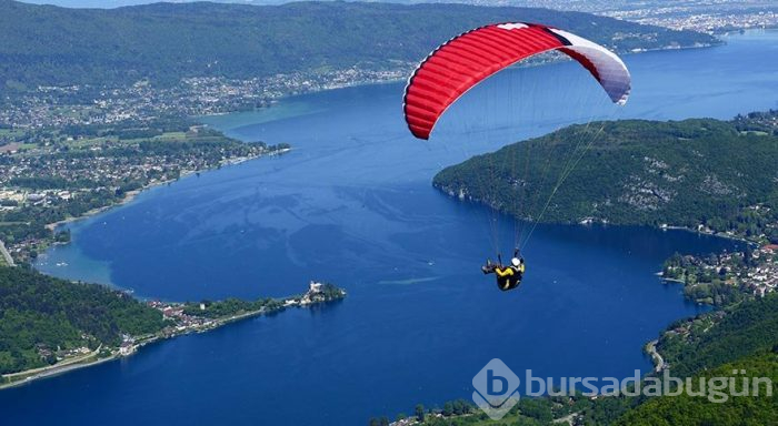 Avrupa'nın en temiz gölü Annecy