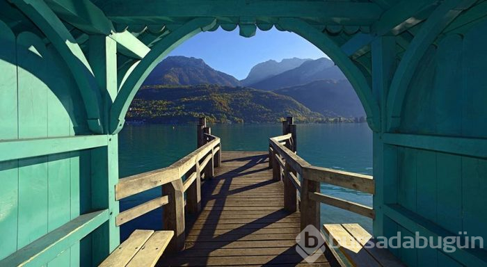 Avrupa'nın en temiz gölü Annecy