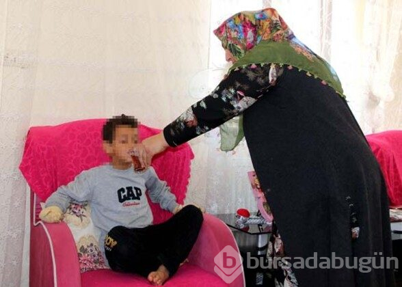 Komşu çocuğu, küçük Efe'ye dehşeti yaşattı
