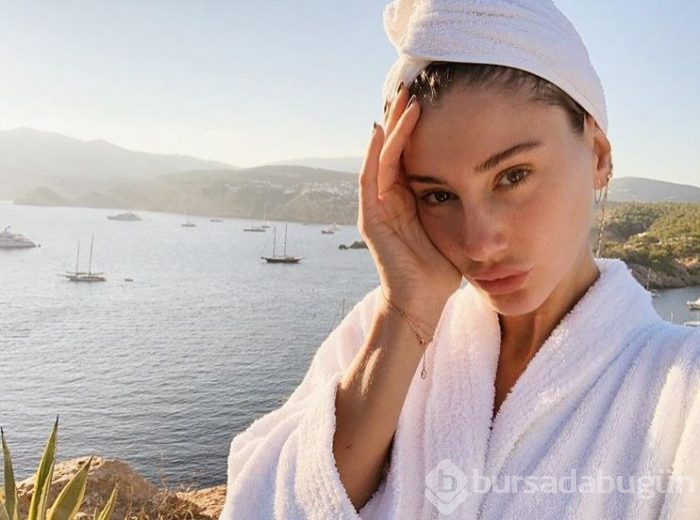 Hadise de akıma katıldı (Ünlülerden bornozlu paylaşımlar)