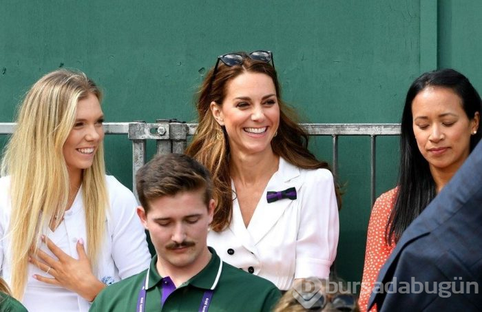 Meghan Markle Wimbledon'da Serena Williams maçında