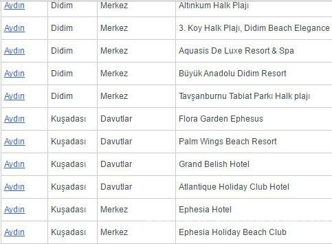 Türkiye'nin Mavi Bayraklı plajlarının tam listesi (En iyi sahiller ve plajlar)