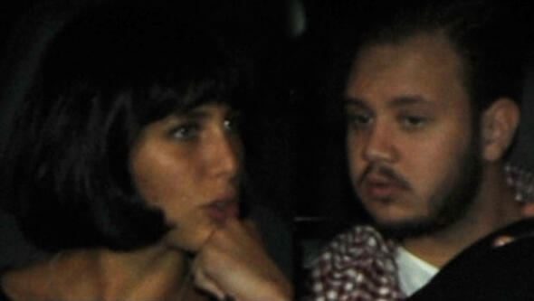Zehra Çilingiroğlu ve sevgilisi...