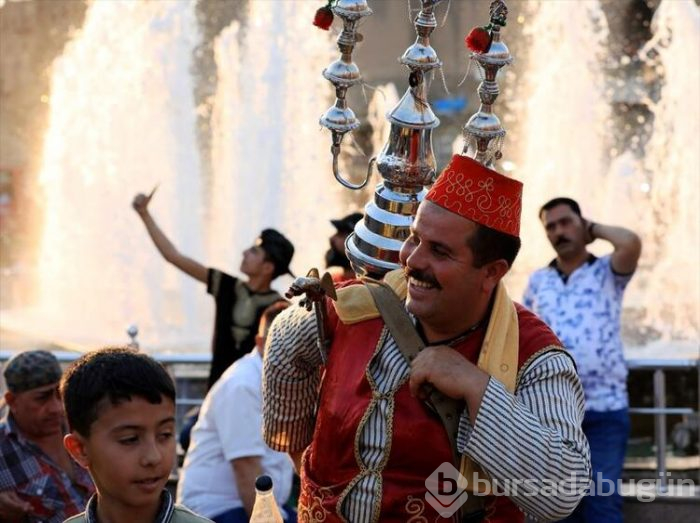 Erbil'in Şamlı seyyar demirhindi şerbetçisi
