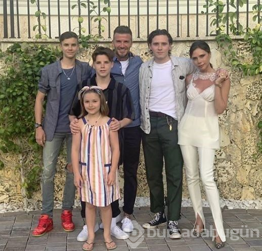 David Beckham ve Victoria Beckham'dan 20'nci evlilik yıldönümü kutlaması