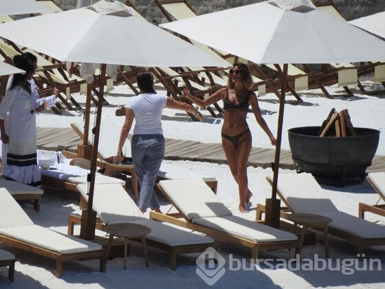 Bodrum'da Nathalie Kelley rüzg&acirc;rı!
