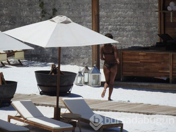 Bodrum'da Nathalie Kelley rüzg&acirc;rı!
