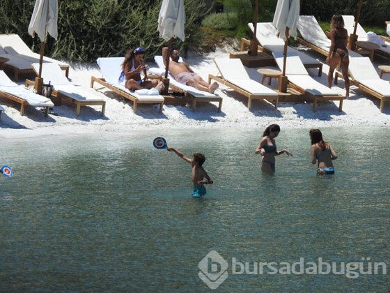 Bodrum'da Nathalie Kelley rüzg&acirc;rı!
