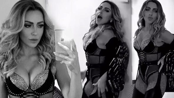 Hadise yine hayran bıraktı
