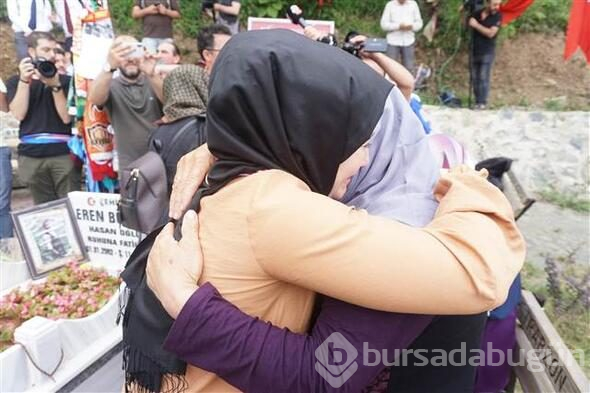 Gözyaşları sel oldu...
