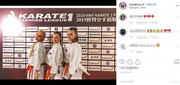 Rus karateci Daria Tulyakova kendine hayran bırakıyor