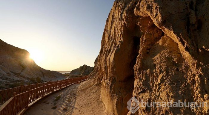 Uygur'un 'yardang'ları
