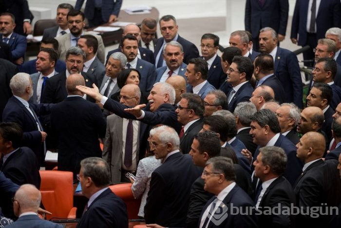 TBMM Genel Kurulu'nda gerginlik