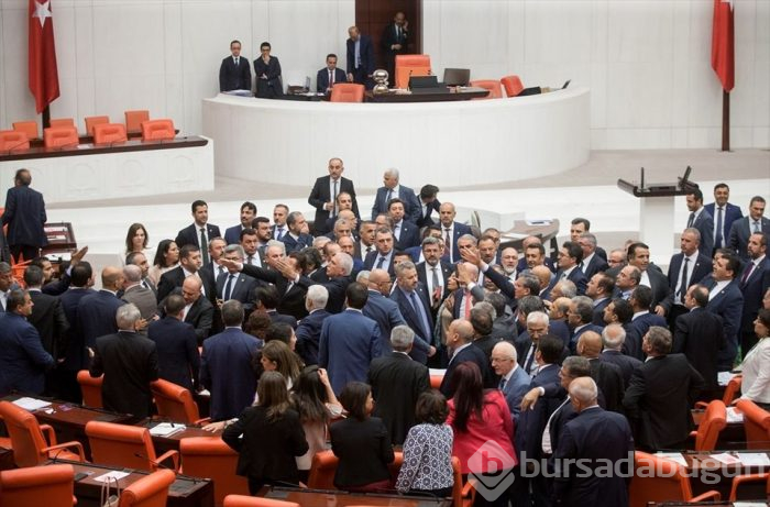 TBMM Genel Kurulu'nda gerginlik