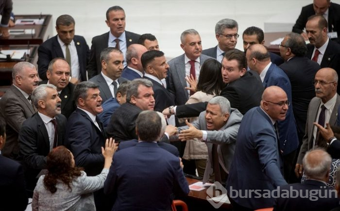 TBMM Genel Kurulu'nda gerginlik